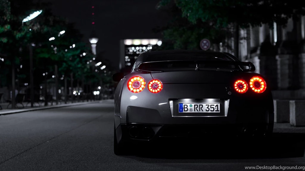 Cars, Berlin, Street, Nissan GTR :: Wallpapers