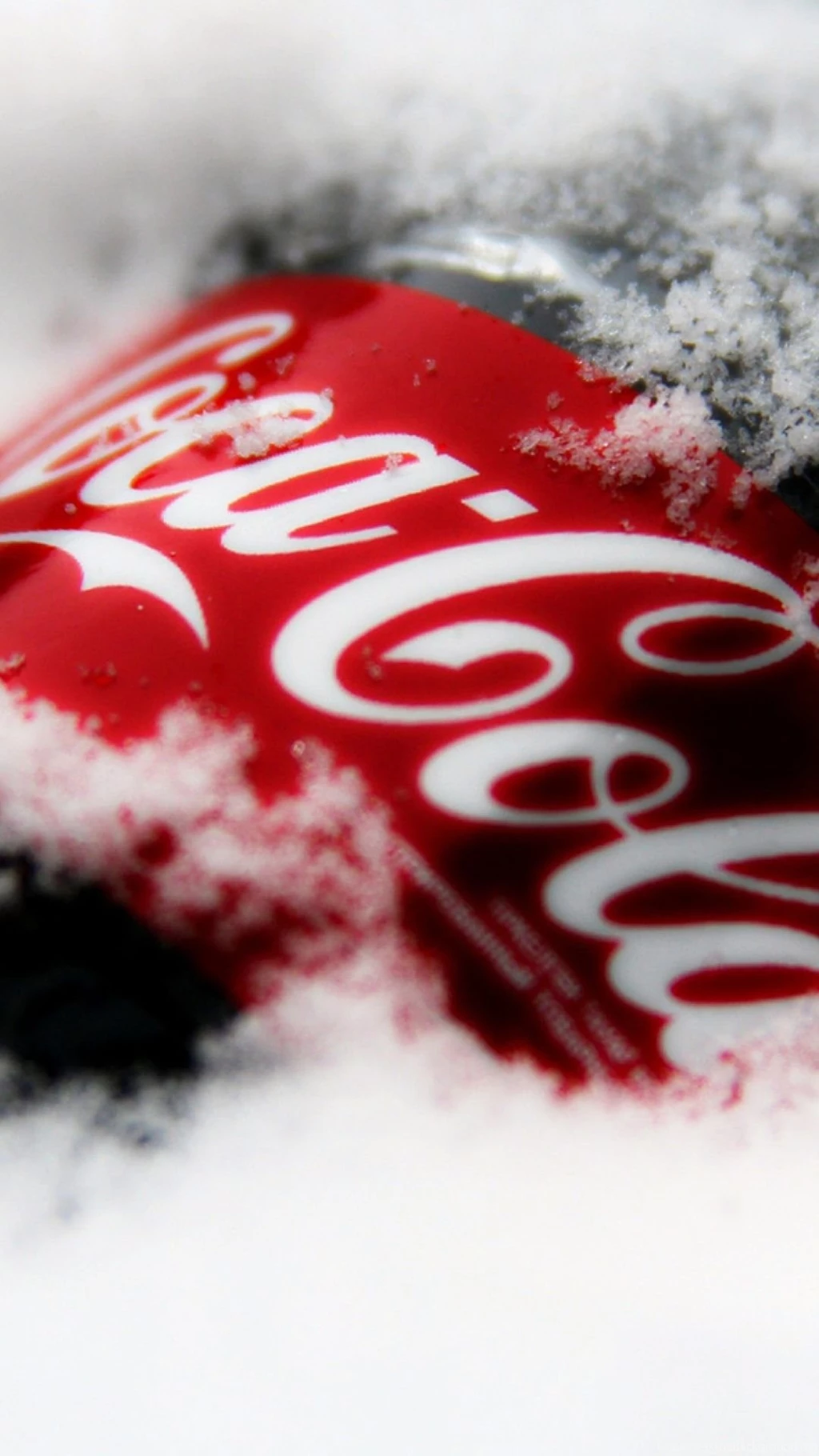 Download Wallpapers 1080x1920 Coca cola, Drink, Soda, Snow, Logo ...