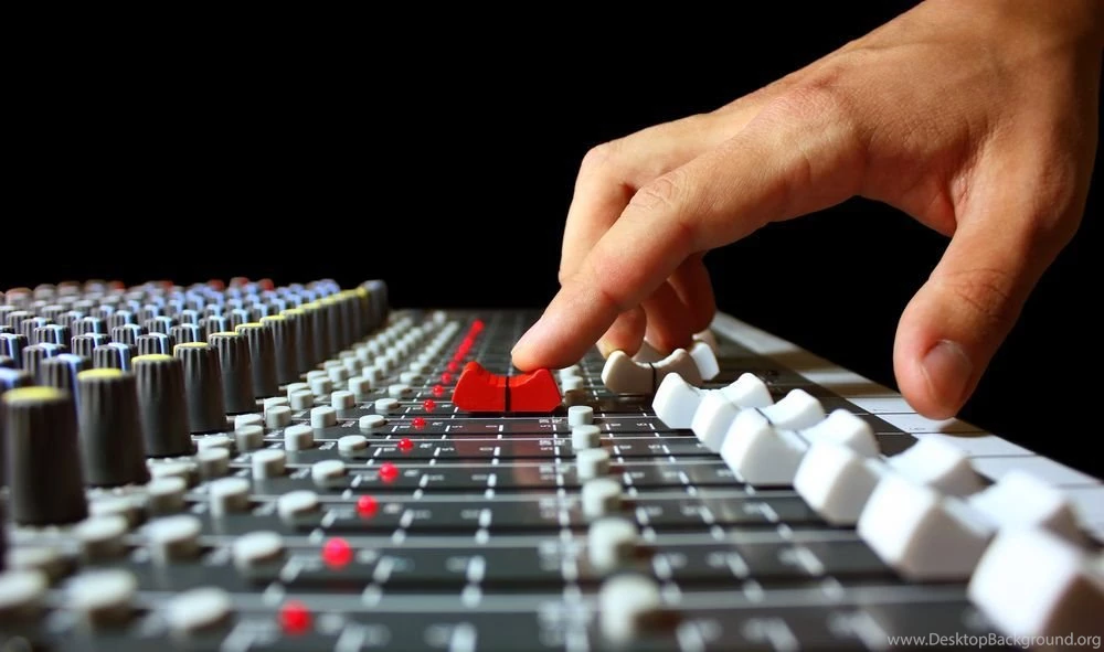 Studio mixer wallpaper recording studio mixer wallpaper finger on mixer fader.jpg