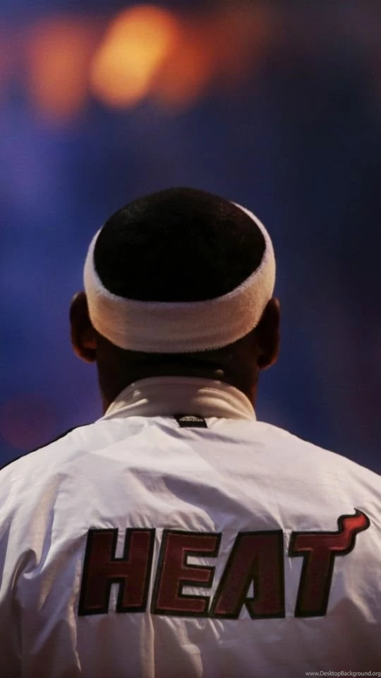 Download Wallpapers 540x960 Lebron James, Miami Heat, Basketball ...