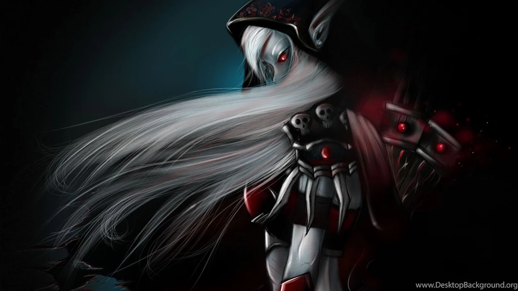 1920x1080 Sylvanas, White Hair, Elf, Windrunner, World Of Warcraft ...