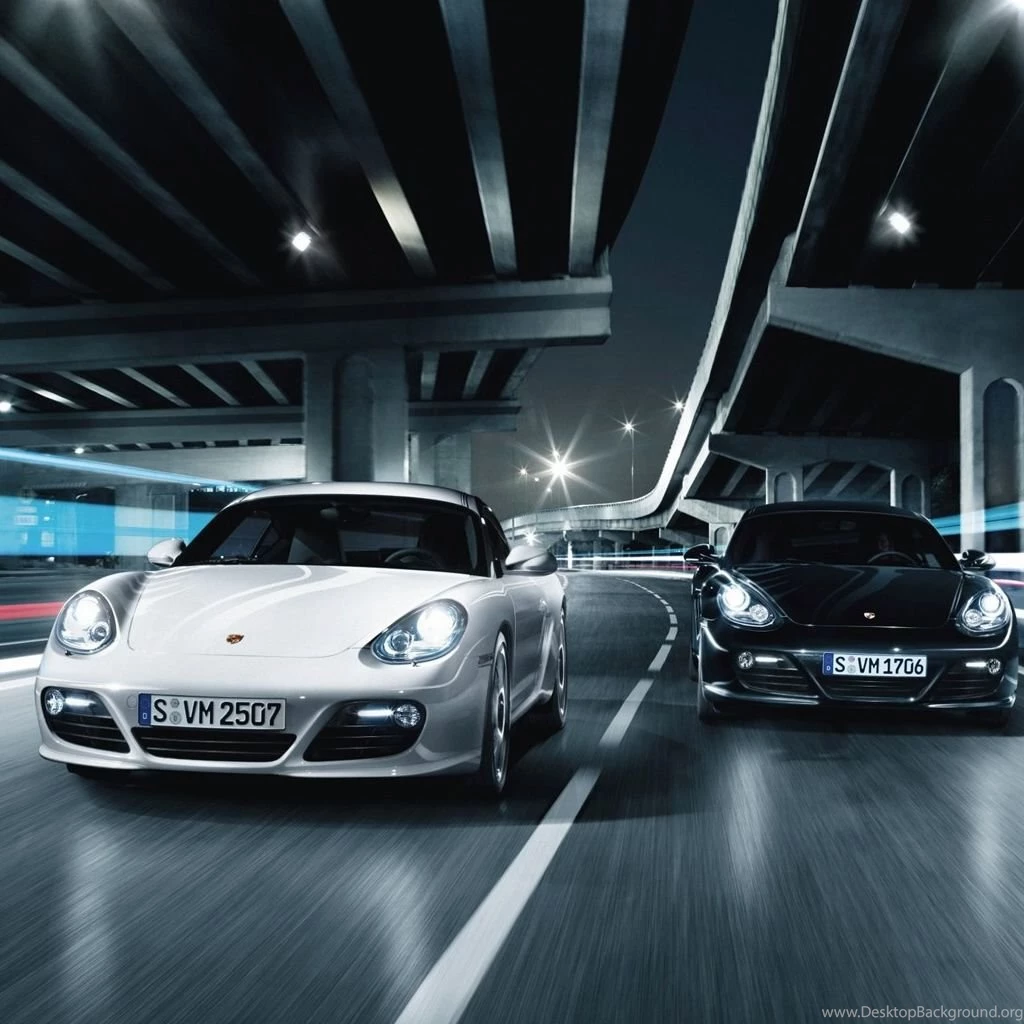 Porsche Cayman Cars iPad Wallpapers Download