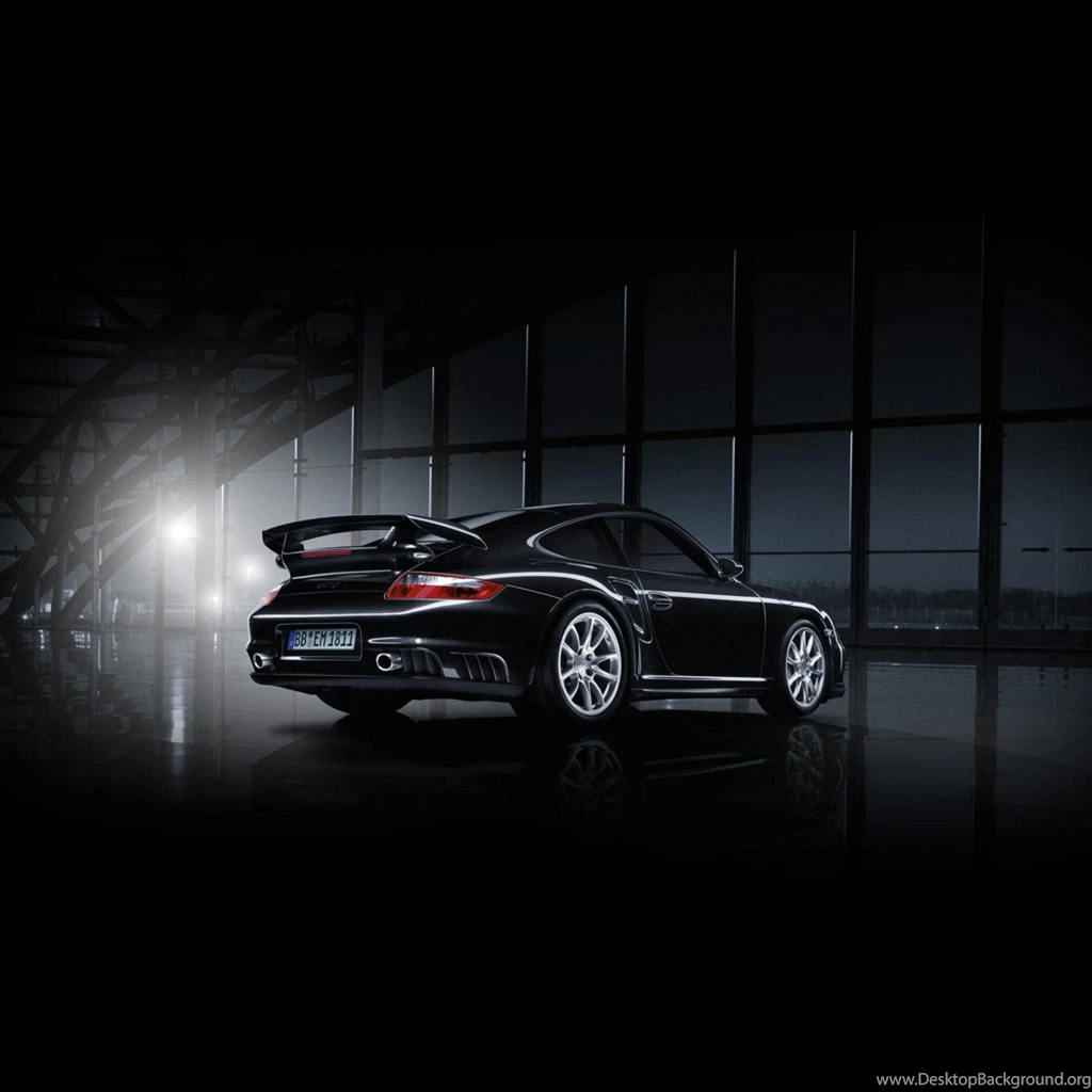 Cars HD Porsche 911 GT2 Black Edition Wallpapers For iPad 4