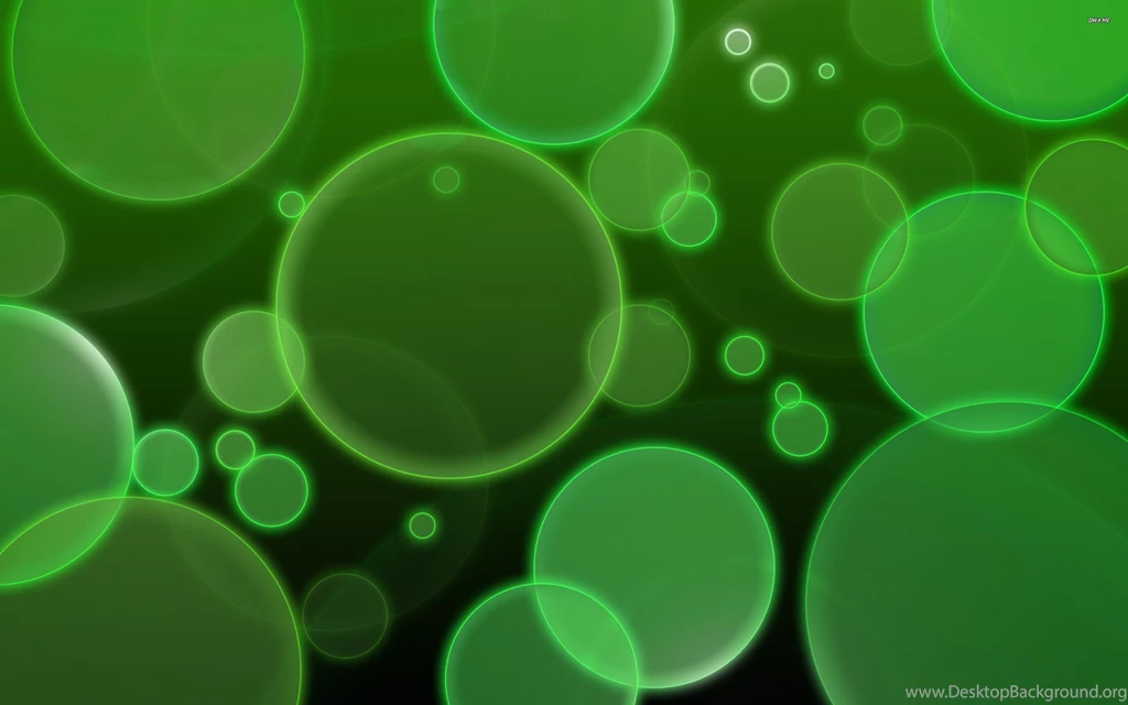Green Bubbles Wallpapers Abstract Wallpapers