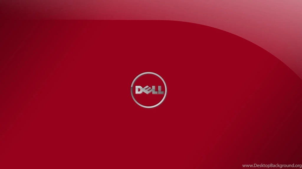 Dell Red Color Logo Hd Desktop Mobile Wallpaper Backgrounds Desktop