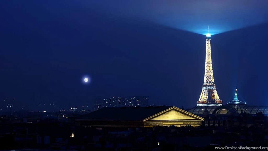 Night Sky Over The Eiffel Tower >> HD Wallpaper, Get It Now!