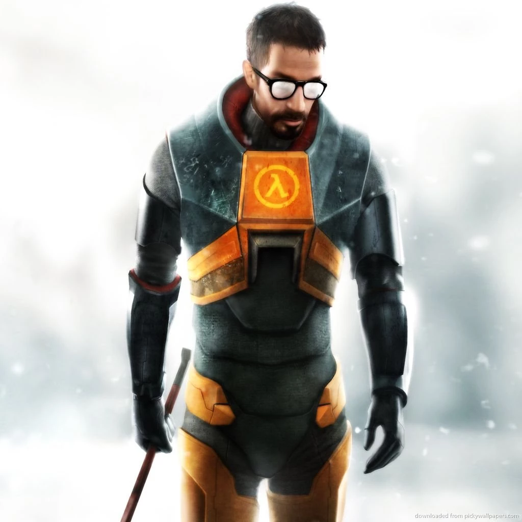 Download Gordon Freeman Iconic Art Wallpapers For IPad