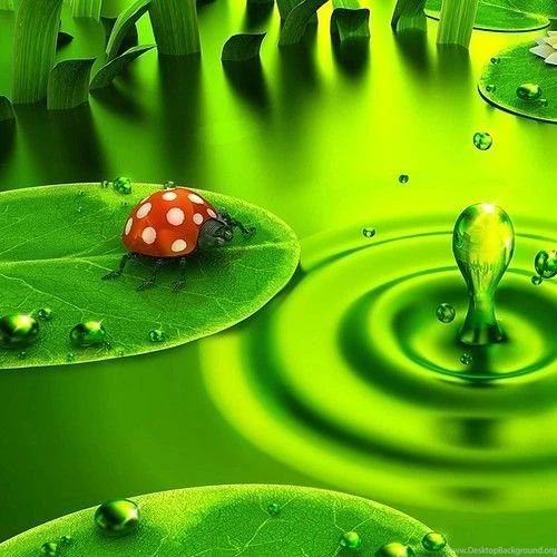 3d And Bright Green Ipad Wallpapers Picture On VisualizeUs