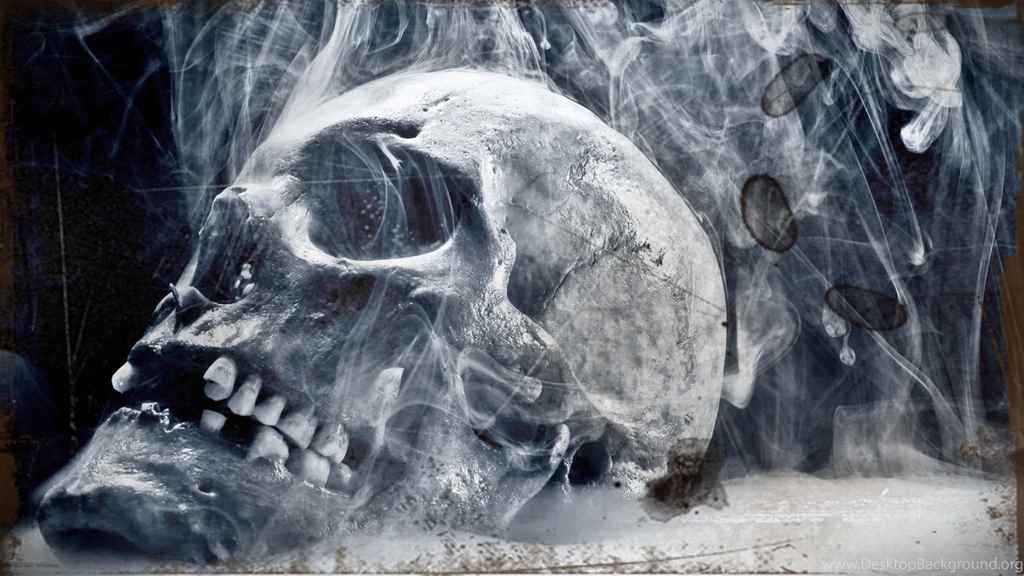 Smoke Skull 3D Wallpapers