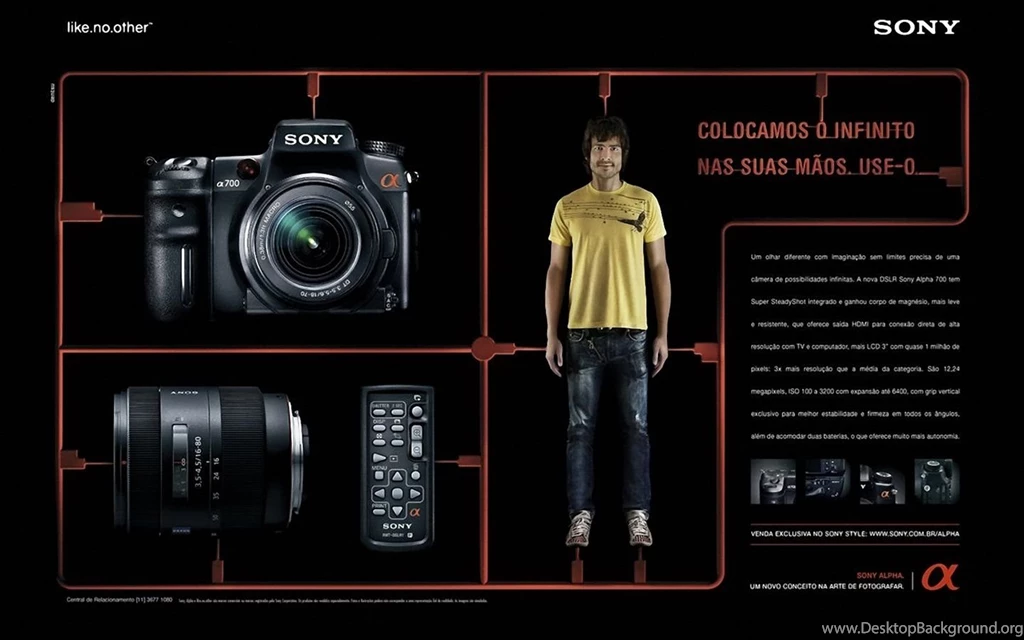 SONY Digital Camera Creative Wallpapers 31041 Creative Design ...