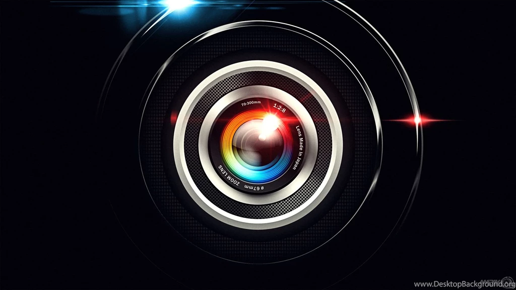 Fujinon Black And White Digital Camera White Backgrounds