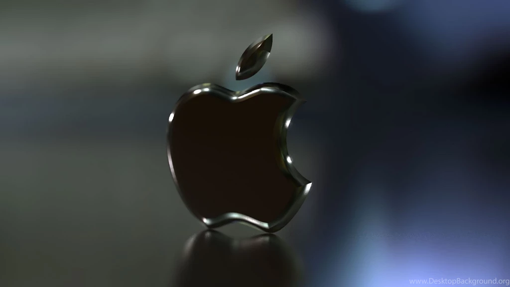 1920x1080 Glazed Black Apple Logo Wallpapers