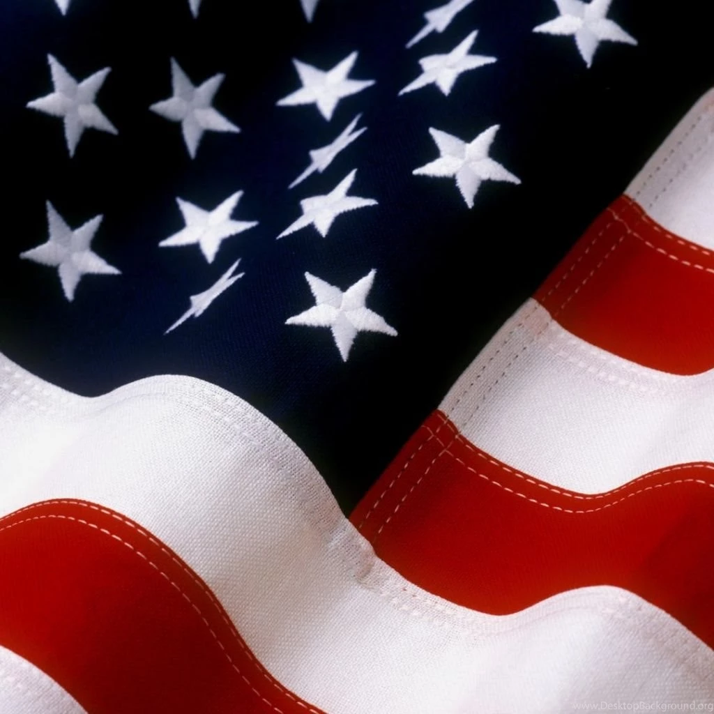 Waving Usa Flag iPad 1 & 2 Wallpapers