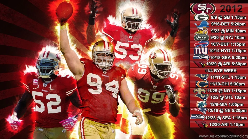 49ers Backgrounds Wallpapers Cave