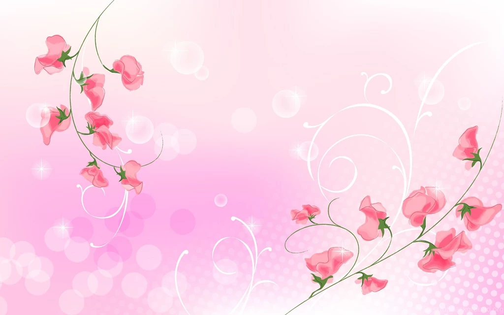 Bright Pink Flowers Wallpapers