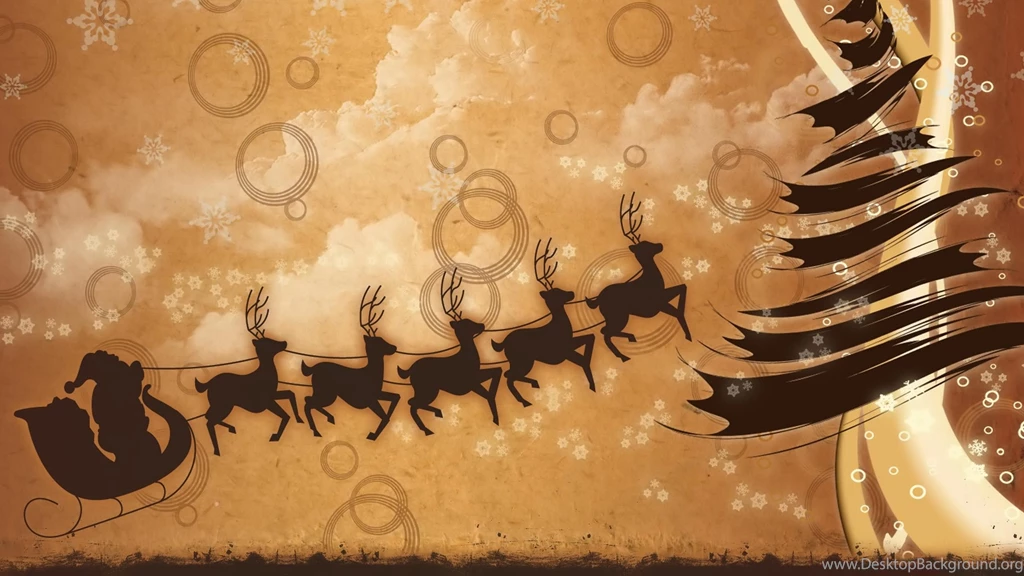 Merry christmas new year Magic4Walls.com