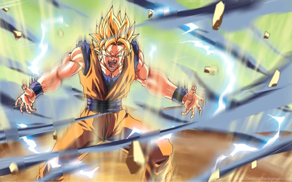 Goku Rage Dragon Ball Z Desktop Backgrounds HD 1920x1200