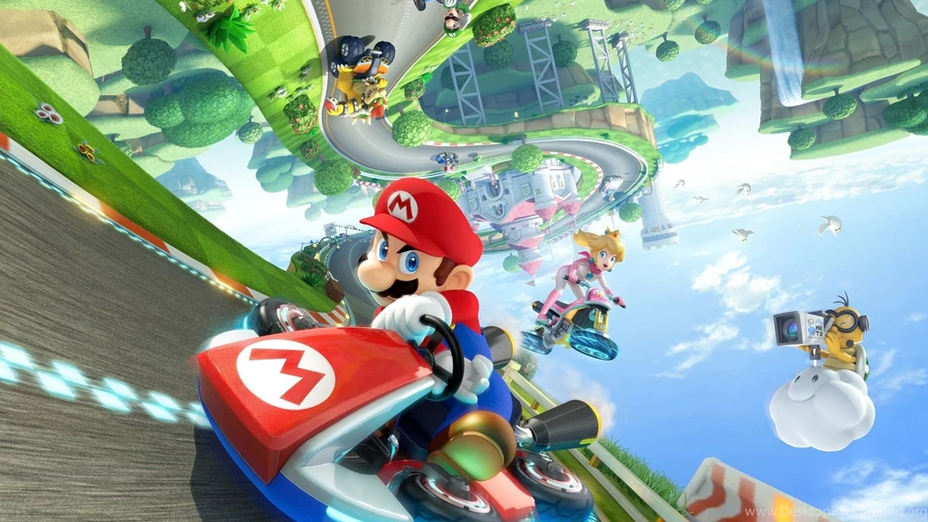 Mario Kart 8 Backgrounds Wallpaper Desktop Background