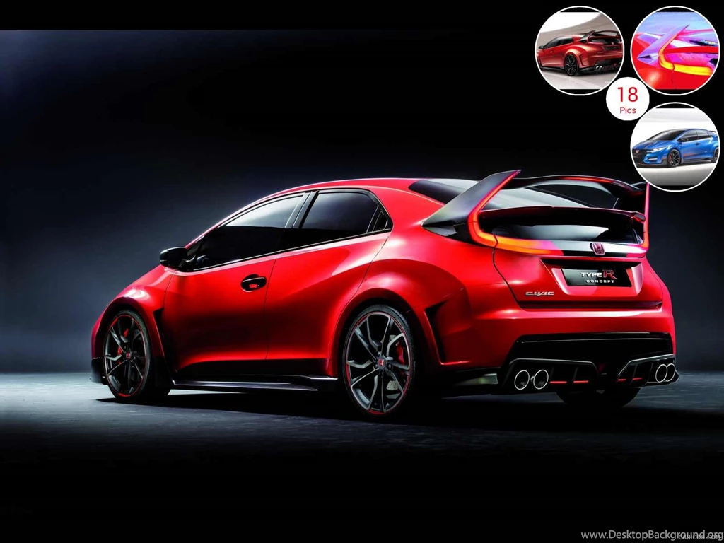 2014 Honda Civic Type R Concept Rear