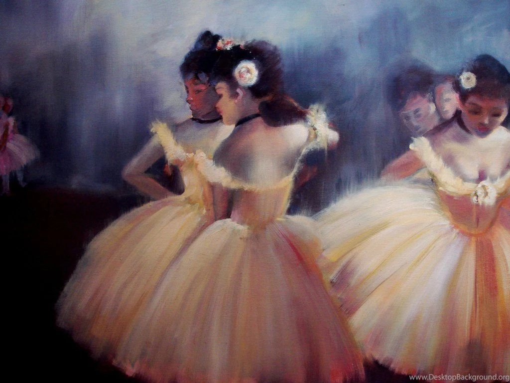 Contemporary Paintings Degas'ballerinas By AlexandraMaiakovski On ...