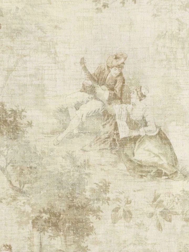 Mauve HS80204 Old English Style Wallpapers Interior Home Decor