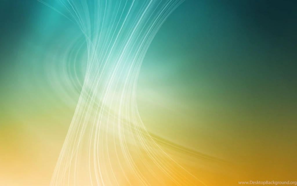 Yellow Wave Abstract Wallpapers