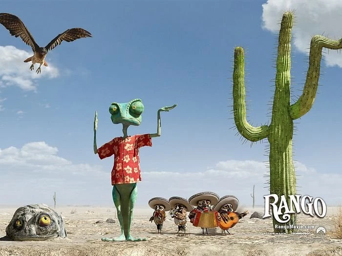 Animated Movie : Rango (2011) Wallpapers Wallcoo.net