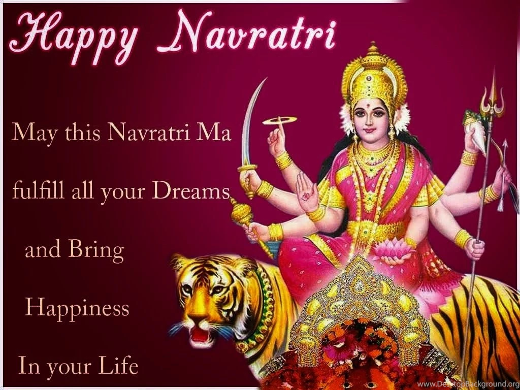 Happy Navratri 2015 Maa Durga Blesses Hd Photos
