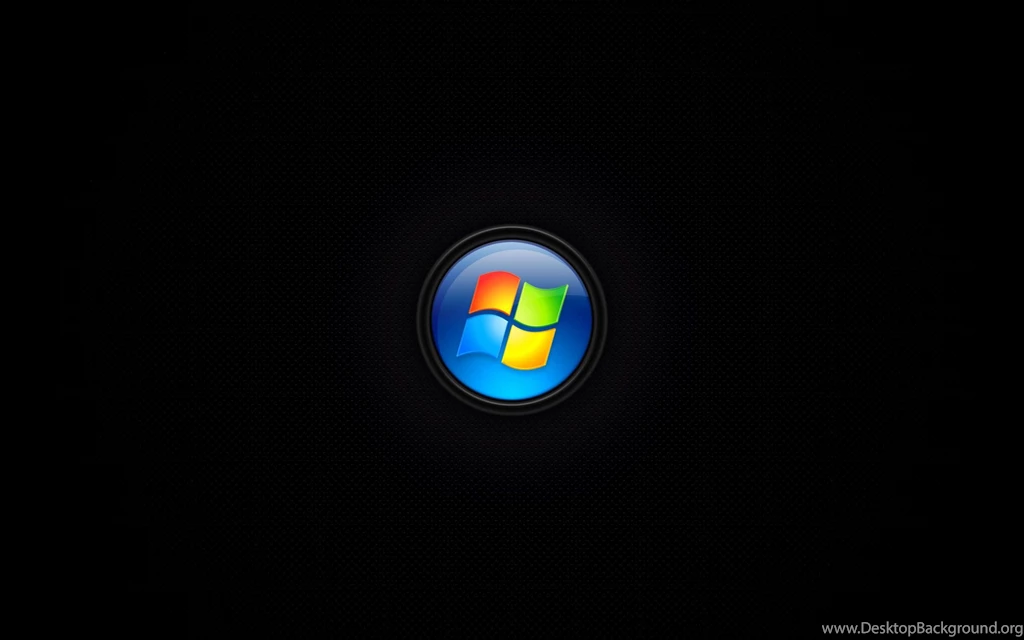 Windows Logo Black Backgrounds Wallpapers 259392 Desktop Background