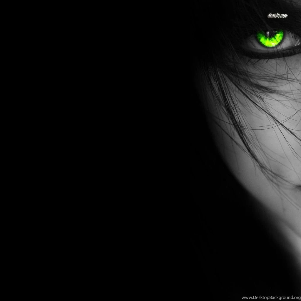 Green Eyes Desktop Background