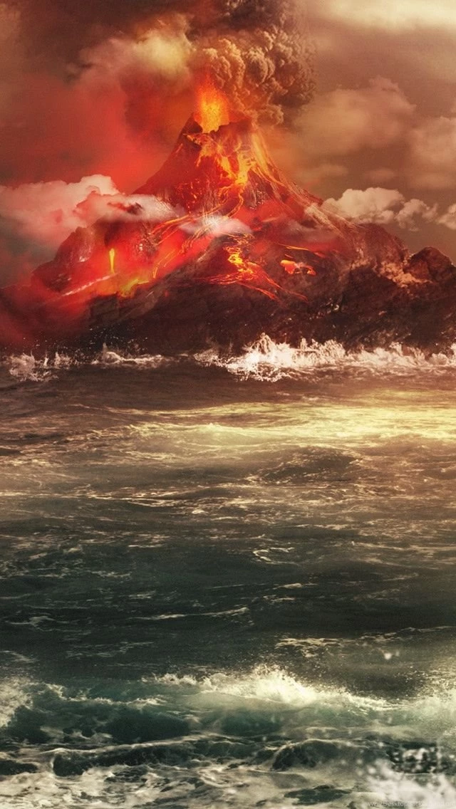 Volcano iPhone 5s Wallpapers Download