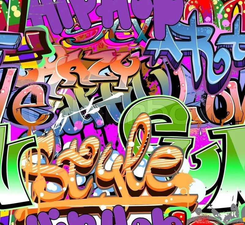 Graffiti Wall Urban Backgrounds Seamless