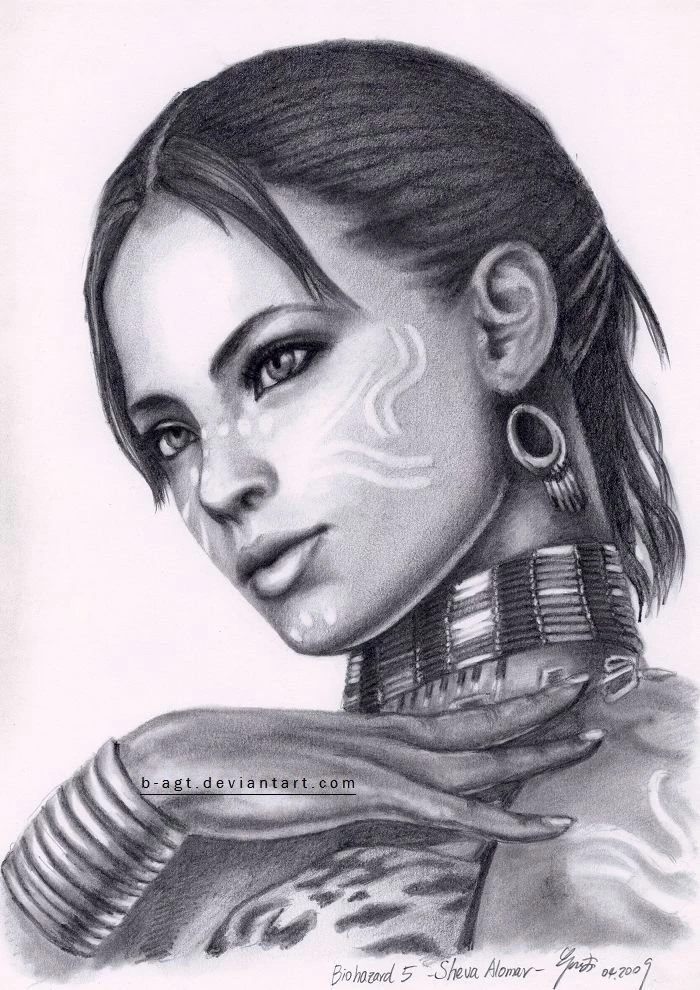 Sheva Alomar 2 By B AGT On DeviantArt