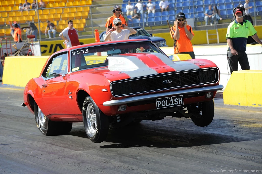 Chevrolet Camaro Drag Racing Race Muscle Cars Hot Rod Track ...