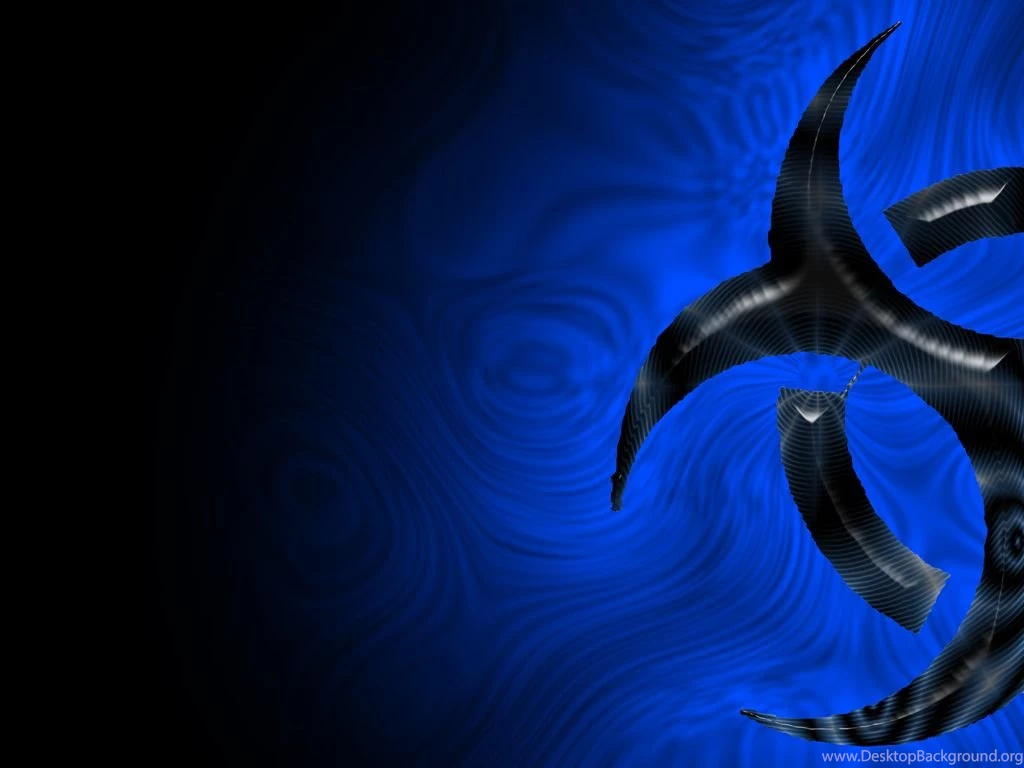 Gallery For Biohazard Symbol Wallpapers Blue