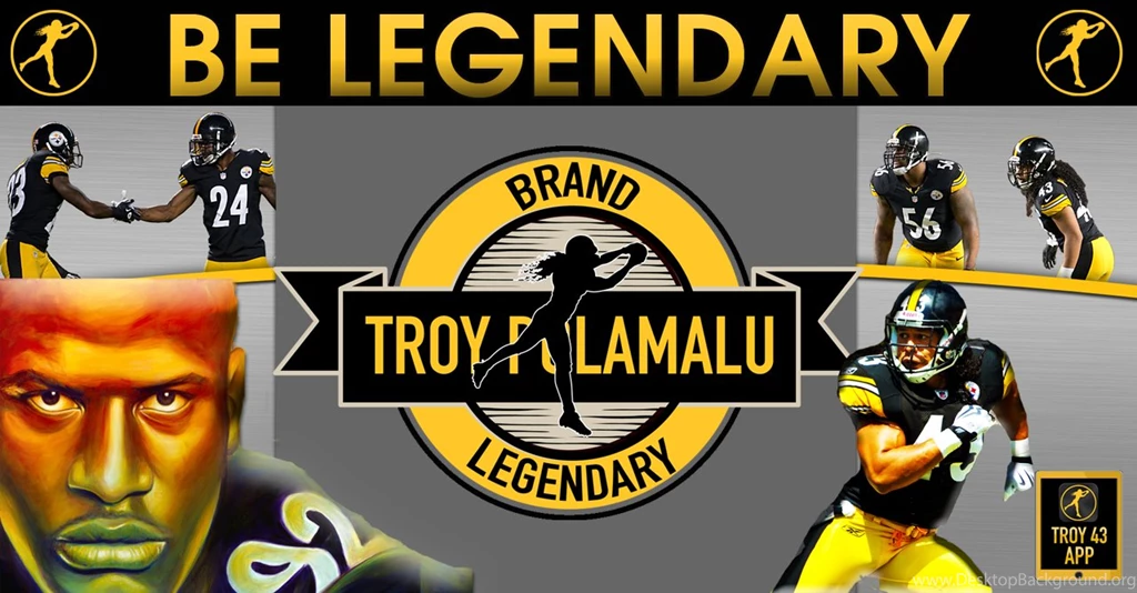 Be Legendary Troy Polamalu Wallpapers Streetball