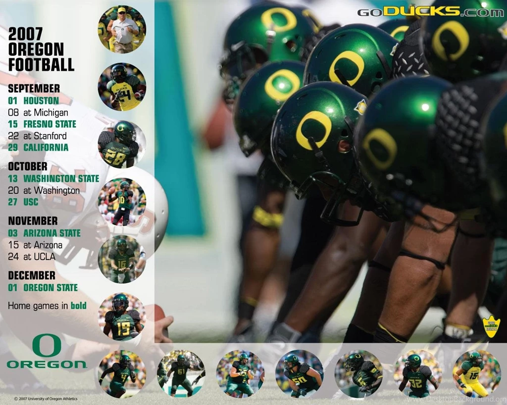 2007 Oregon Athletics Wallpapers GoDucks.com The University Of ...