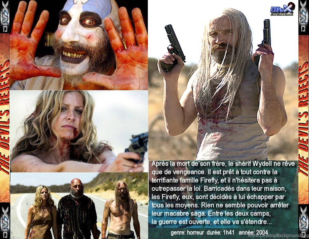 THE DEVILS REJECTS Dark Horror Poster French R Wallpapers ...