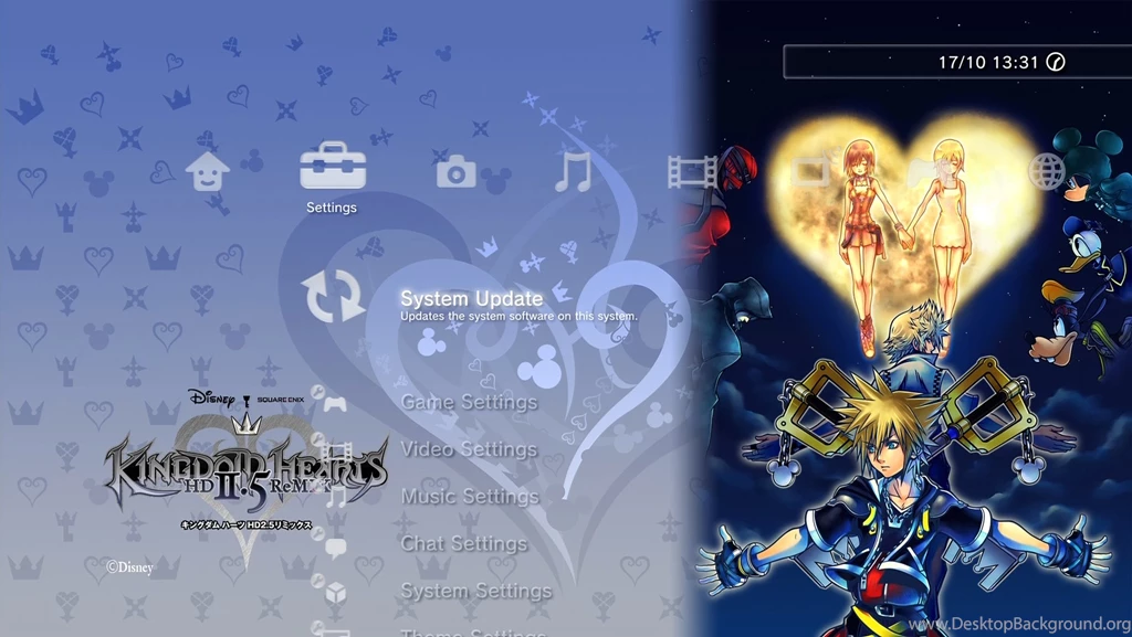 Here Are The Unlockable PlayStation 3 Themes In Kingdom Hearts HD ...