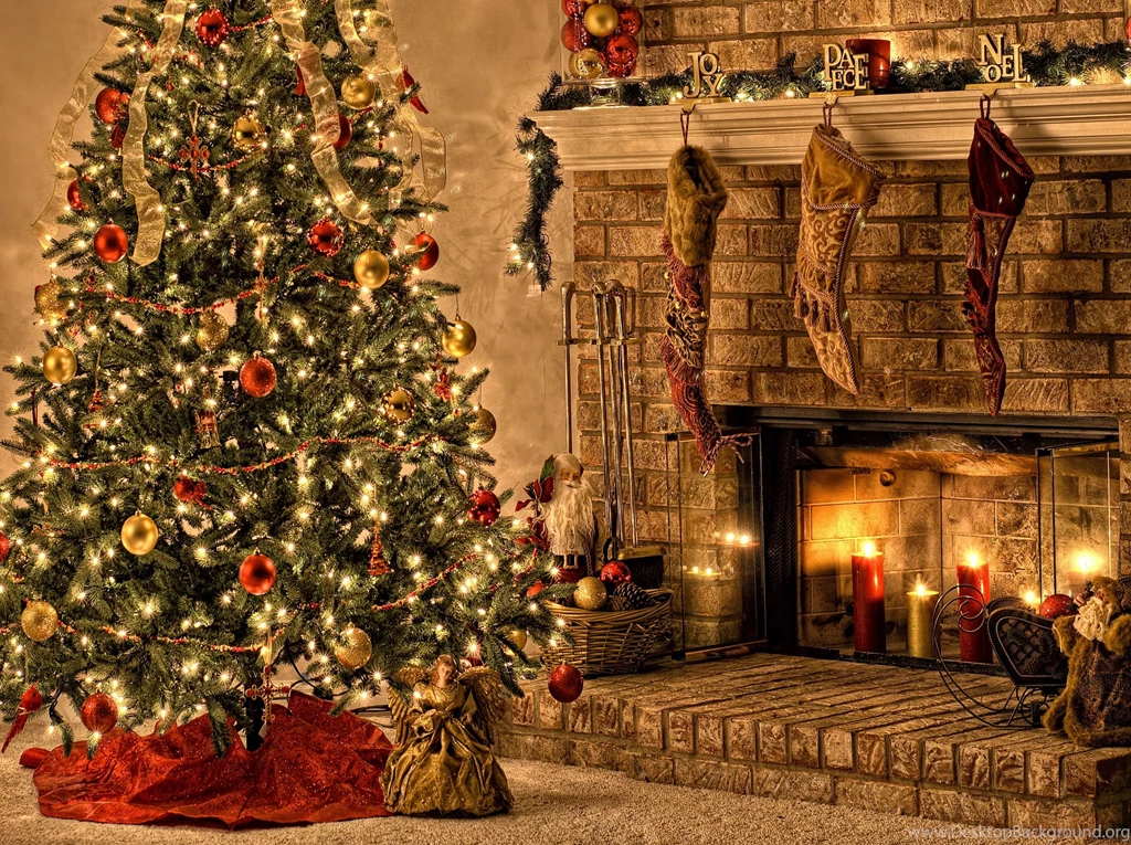 Christmas Tree With Lights HD Wallpapers Free Download Archives ...