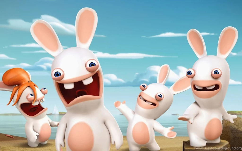 Raving Rabbids Invasion Nickelodeon Wallpapers