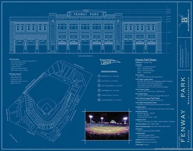 Fenway Park Wall Mural Contemporary Wallpapers By Murals Your Way