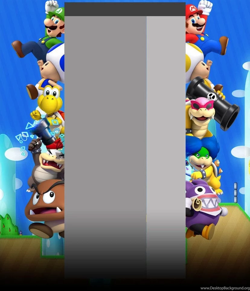 New Super Mario Bros U Backgrounds By OPSdoesLPs On DeviantArt