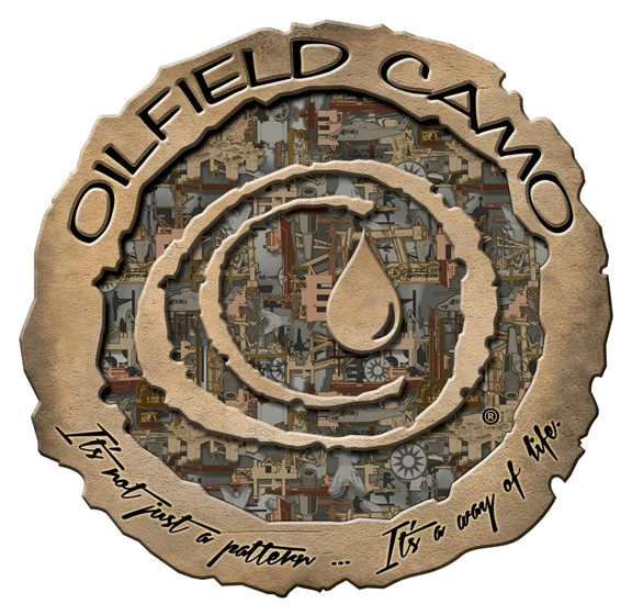 Oilfield Camo Wall Graphics