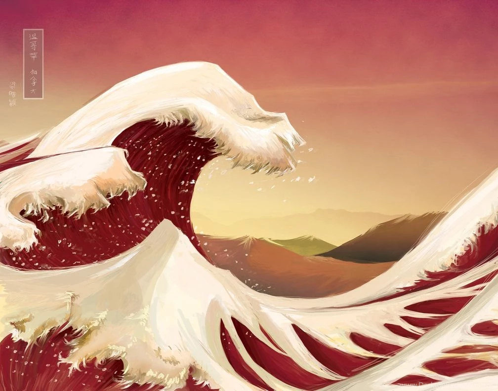 Hokusai Revisited By Toastified On DeviantArt