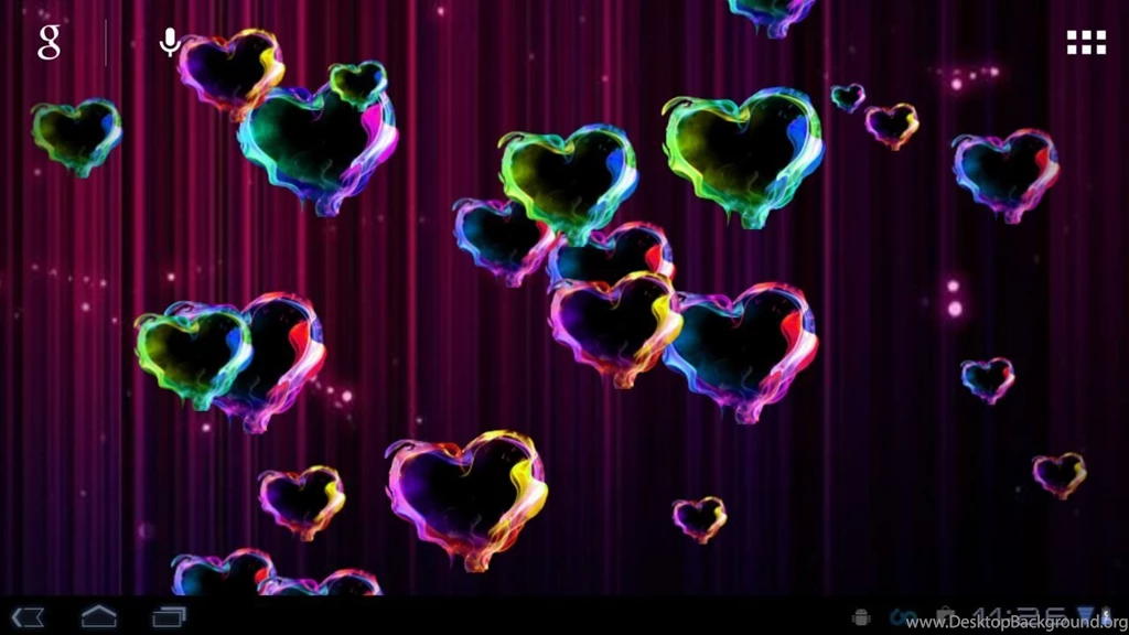 Fire Hearts HD Live Wallpapers Download Fire Hearts HD Live ...