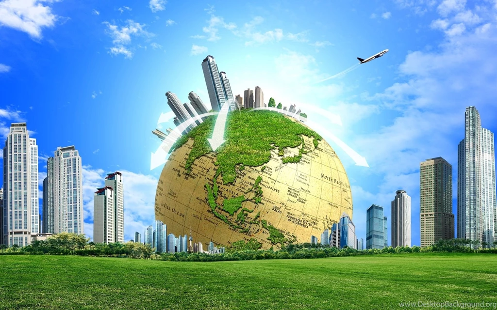 Download World Go Green 3D Wallpapers Free