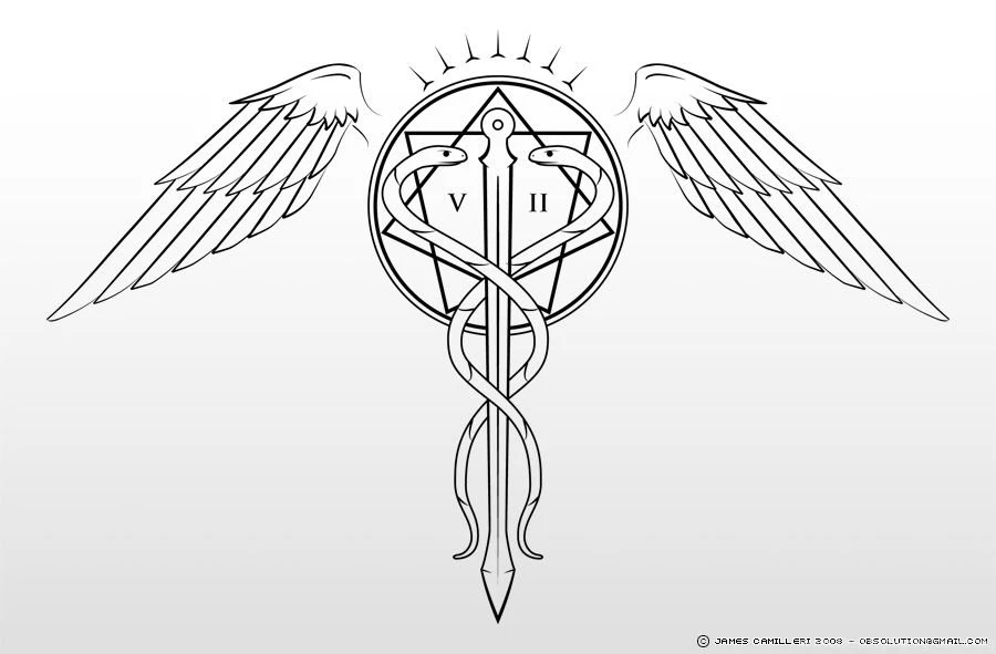 Caduceus Dragon By Krysto09 On DeviantArt
