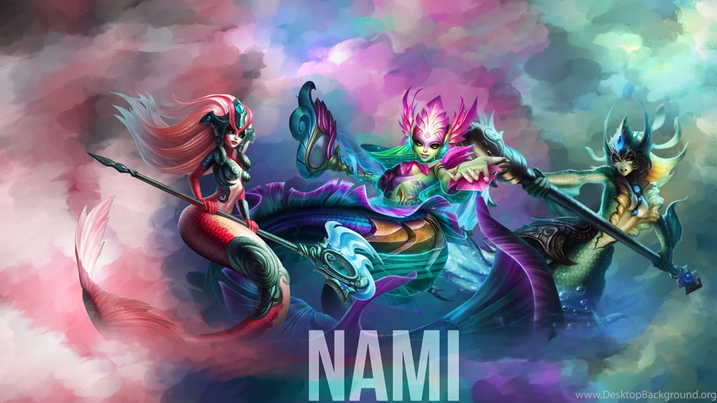 Nami Skins Fan Art League Of Legends Wallpapers