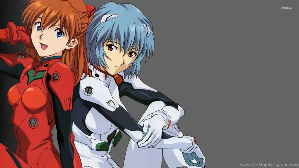 Rei And Asuka Neon Genesis Evangelion Wallpapers Anime ...